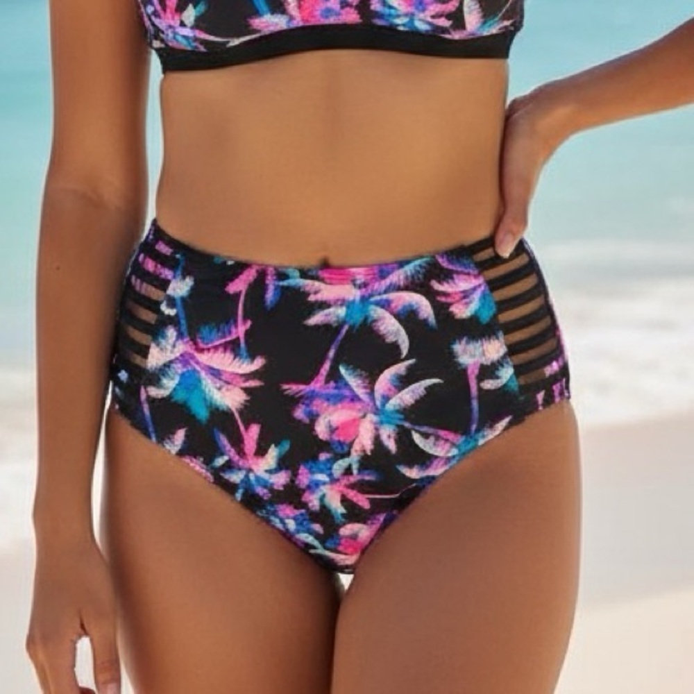 OP high waisted bikini bottom, size XL